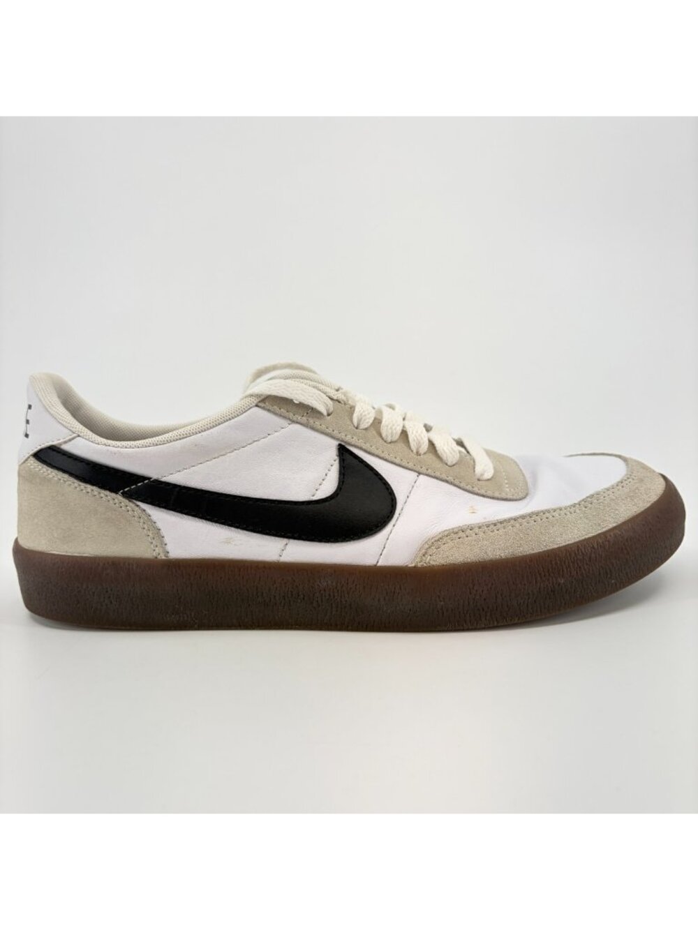Nike Killshot 2 Leather Mens Size 8.5 White Black Gum Athletic Shoes Sneakers